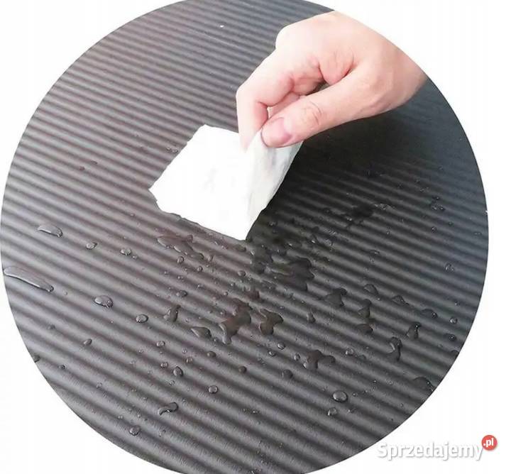 Mata do ćwiczeń Karimata Joga Fitness czarna XL