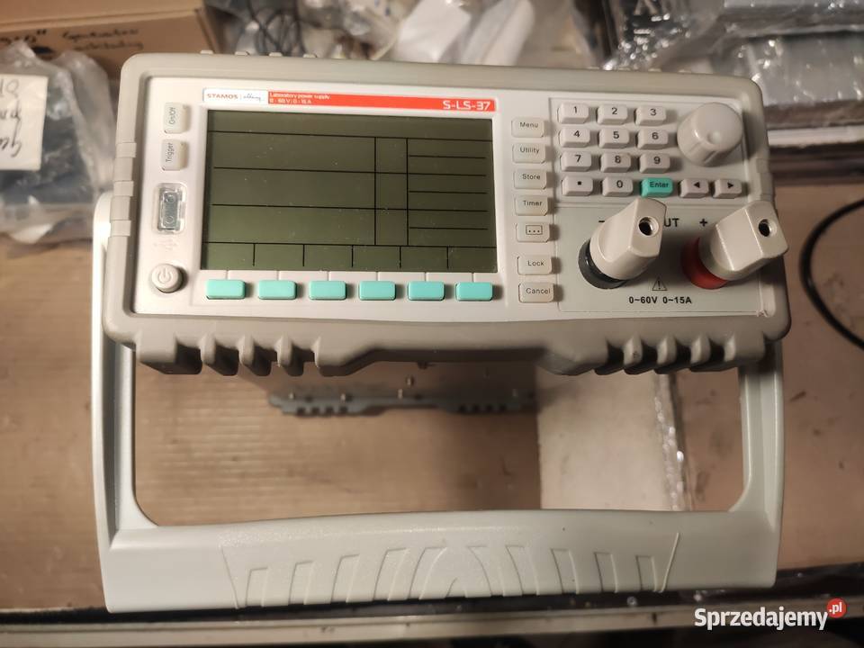 STAMOS SLS37 Profesjonalny zasilacz 060V 015A Poznań