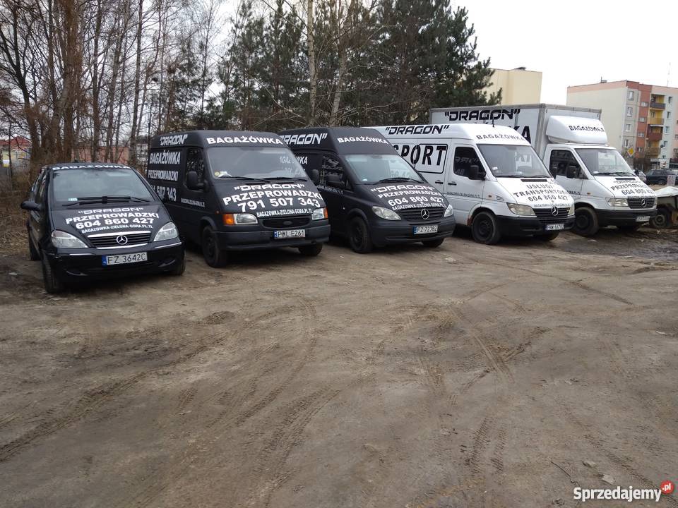 7 24DRAGONprzeprowadzki taxi bagażowetransport Zielona Góra