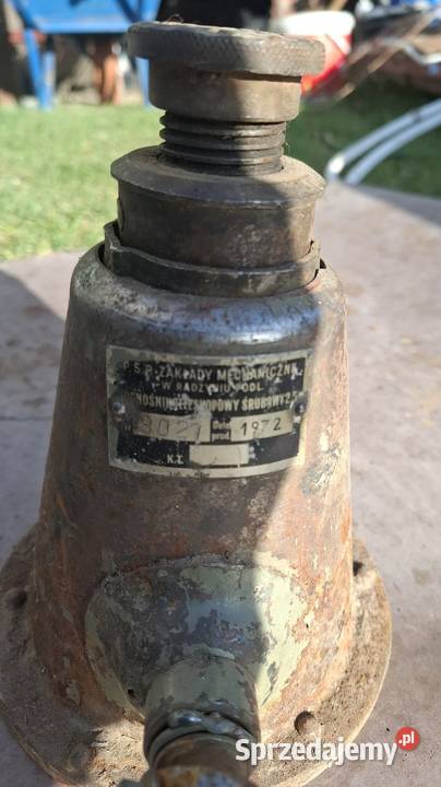 Podnosnik śrubowy teleskopowy 1972r Lublin