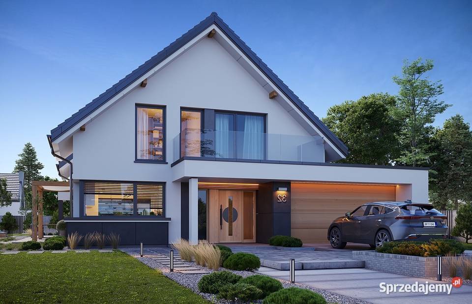 Projekt domu Amber lustro NOWY