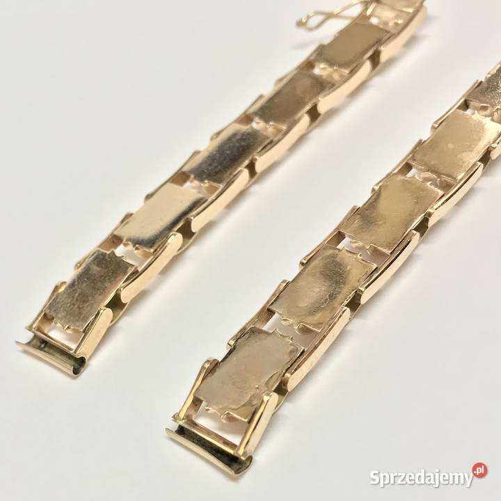 Złota BRANSOLETKA do ZEGARKA damskiego 14K Warszawa