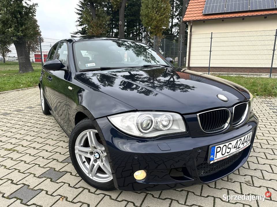 BMW 1 E87 118d 122 MPakiet Szyberdach Xenon Seria 1 Ostrów Wielkopolski