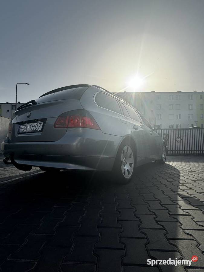 BMW 535d 2007 bogate wyposażanie 370koni OKAZJA nawigacja Brzeziny
