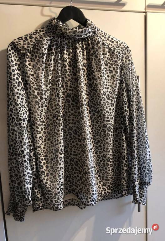 Bluzka w cętki elegancka Chorzów sprzedam
