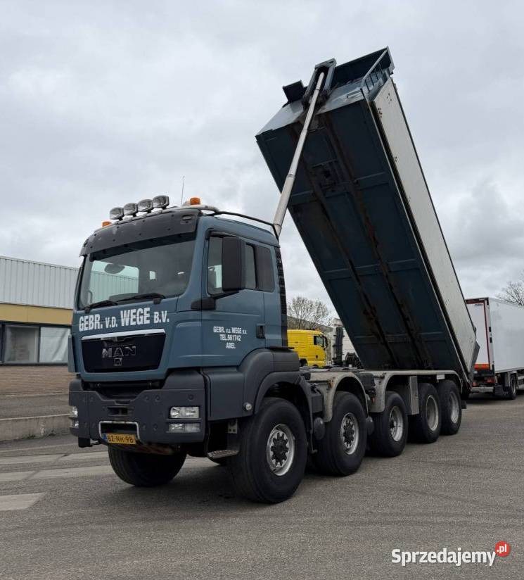 Man TGS Wywroyka 5 osi 10x8 Wywrotki
