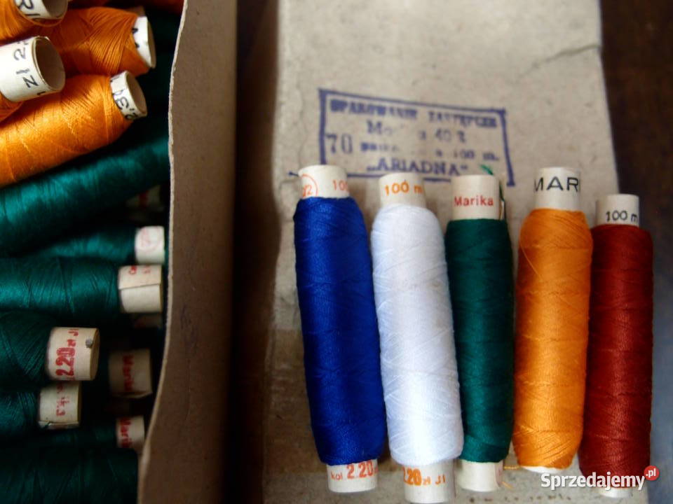 Nici zdobnicze bawełniane ariadna Napy zapinki