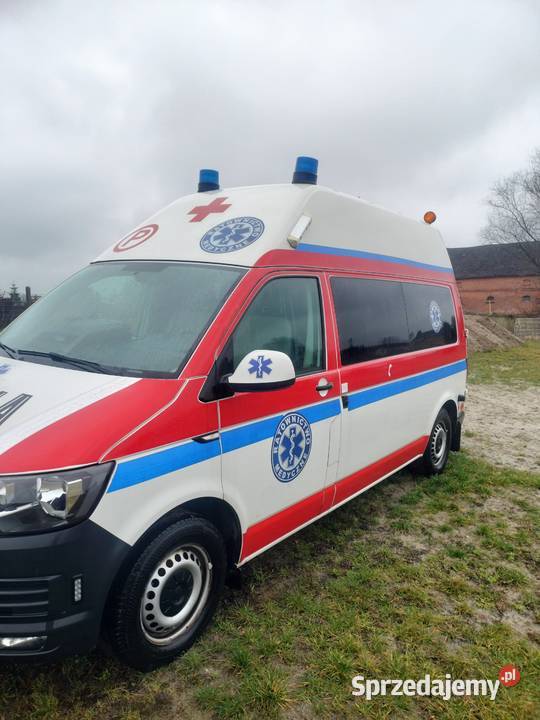 ambulans karetka vw t6 ASR (kontrola trakcji) lubuskie Drągowina
