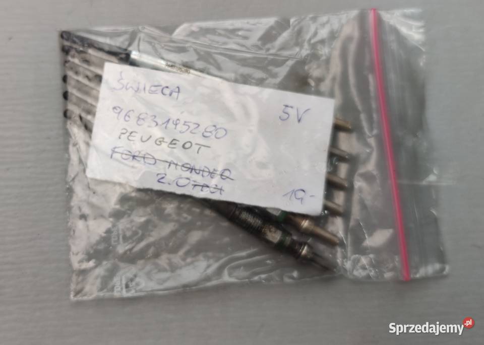 Świeca żarowa PEUGEOT 20 HDI 5V 9683195280 osobowe Suchedniów