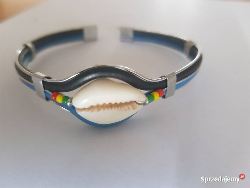 bransoletka na rękę muszla metal męska damska Kielce