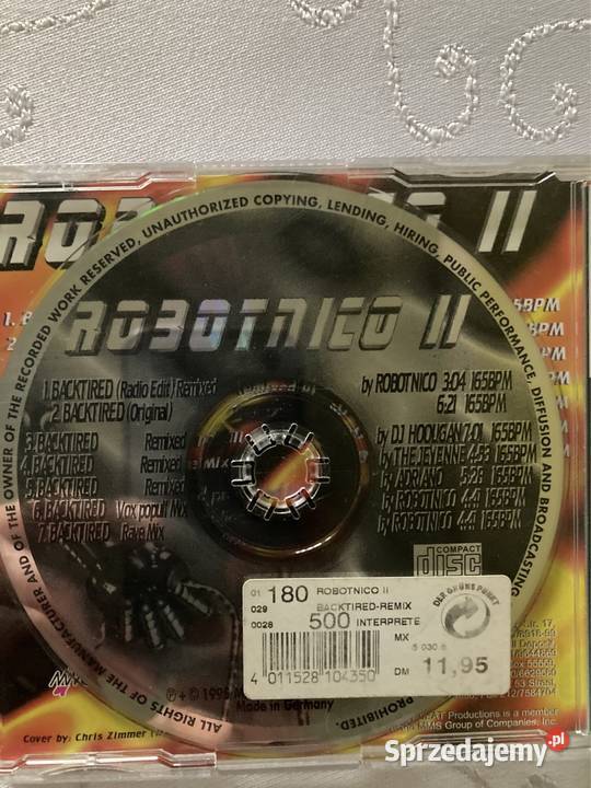 Płyta CD Remix Robotnico II Becktired Klasyka Kultura i Rozrywka Czerwionka-Leszczyny sprzedam
