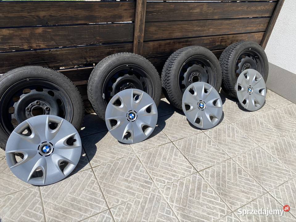 Felgi stalowe z oponami do BMW 16 19555 Pieszyce