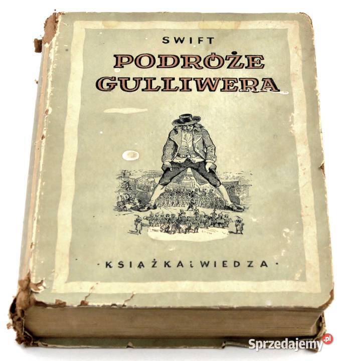 Podróże Gulliwera Jonathan Swift Książka i śląskie Żarki-Letnisko sprzedam