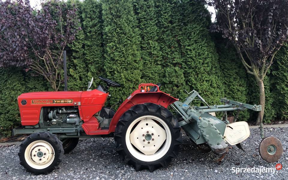 Traktorek 4x4 Yanmar YM1610D z glebogryzarką lubelskie Kraśnik sprzedam