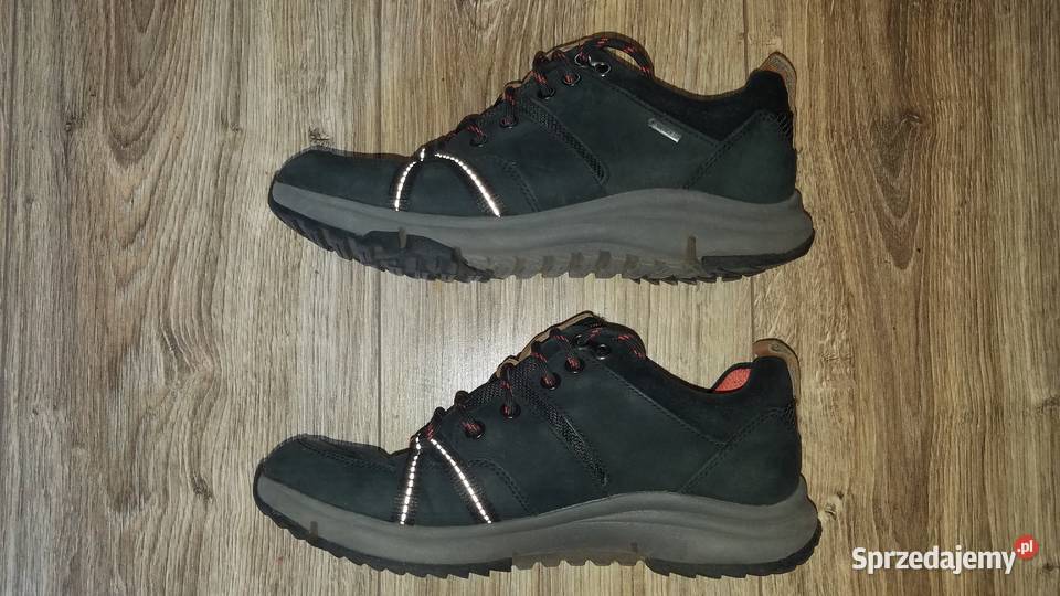 Buty CLARKS Trigenic GTX 3536 23 GoreTex Skóra szary/srebrny podlaskie Białystok