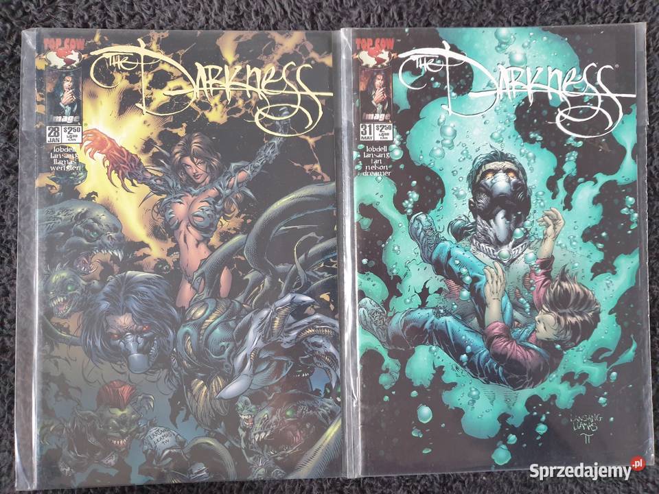Darkness zestaw 12 komiksów Top Cow Image USA Gdynia