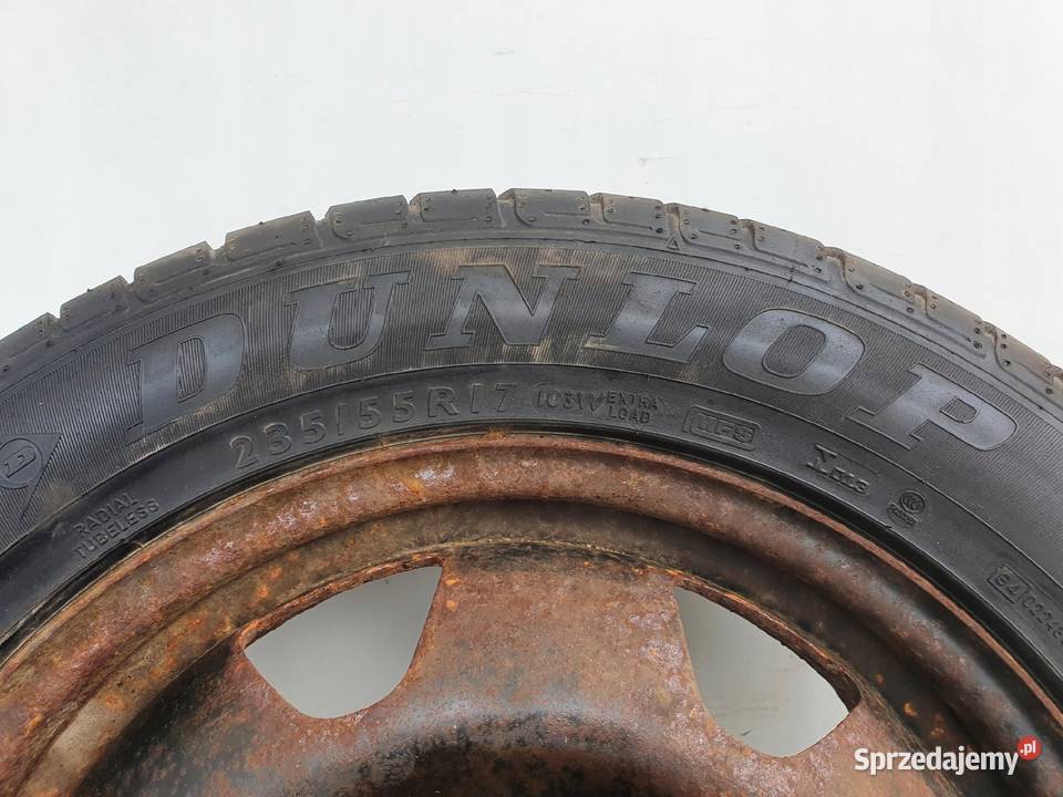 VW Transporter T5 KOŁO ZAPASOWE Zapas 23555 R17 Rudka