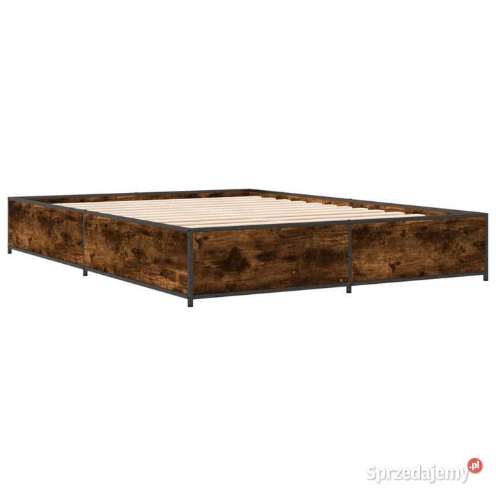 Rama łóżka przydymiony dąb 150x200 WM3279839 Warszawa