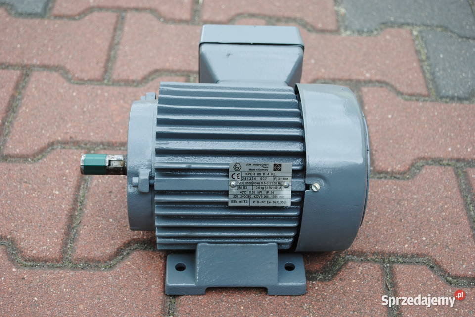Silnik elektryczny 055kw 1395obrmin VEM Ex Kargowa sprzedam