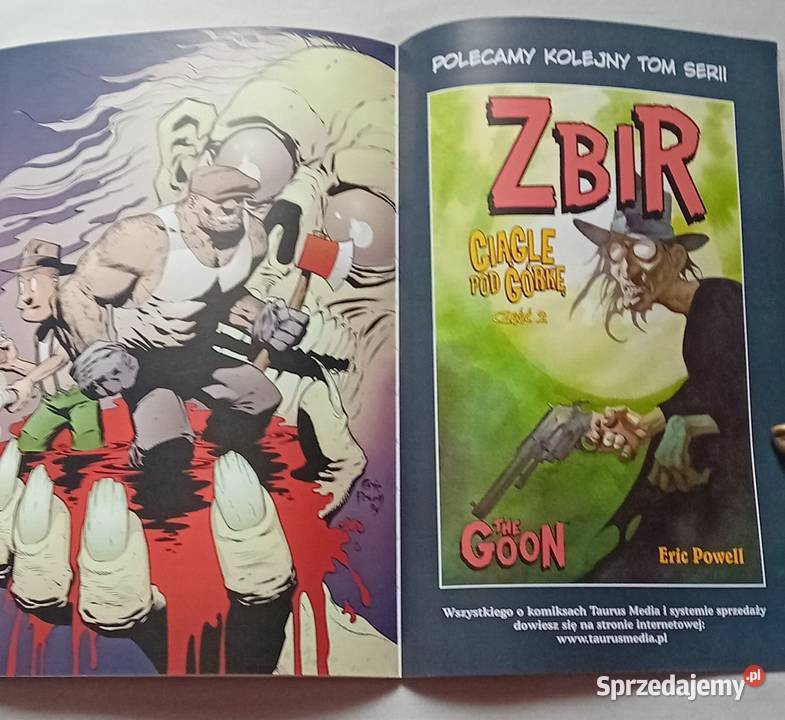 Komiks Zbir Ciągle pod górkę Część 1 Taurus Koźminek sprzedam