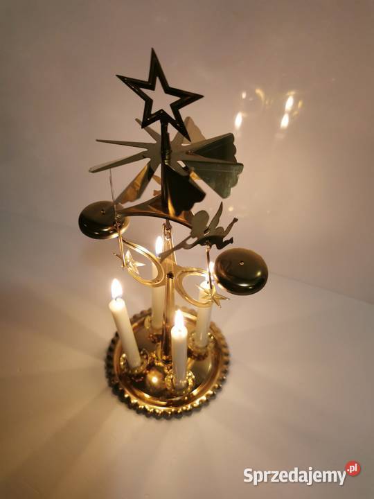 świecznik karuzela vintage ozdoba nieużywana lubelskie Lublin