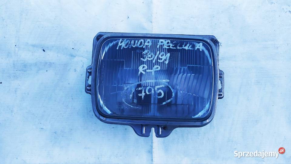 Honda prelude 1990 1991 1988 lampa prawa lampy przednie Byków