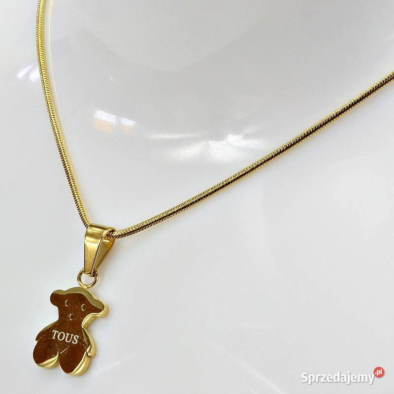 Łańcuszek Tous Nowość Miś Logo Wrocław