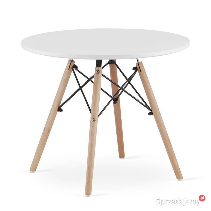 Stolik kawowy nowoczesny skandynawski biały Smogorzów