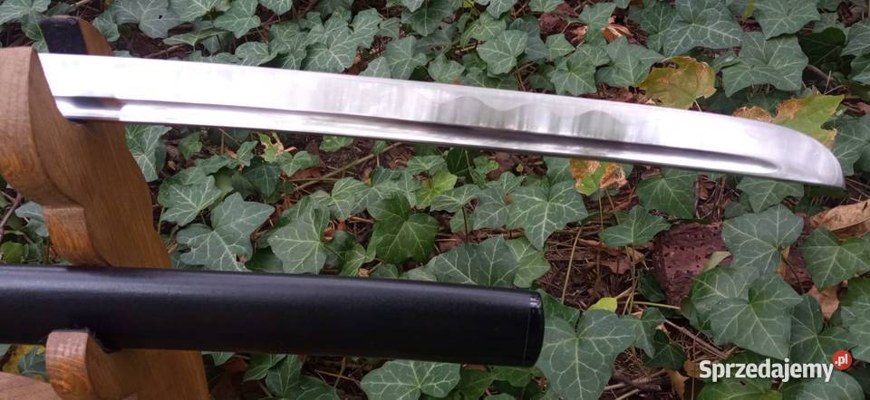 Katan Ostry miecz shinken ze stali 1060 wymiar Pozostałe Zieleniec