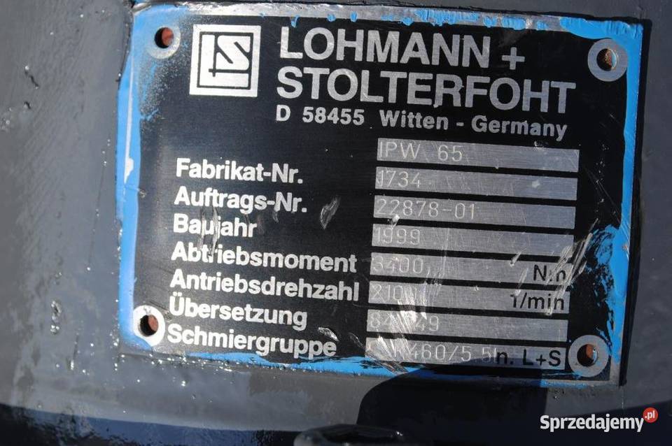 Przekładniareduktor kątowa PLANETARNA 18449 Kargowa