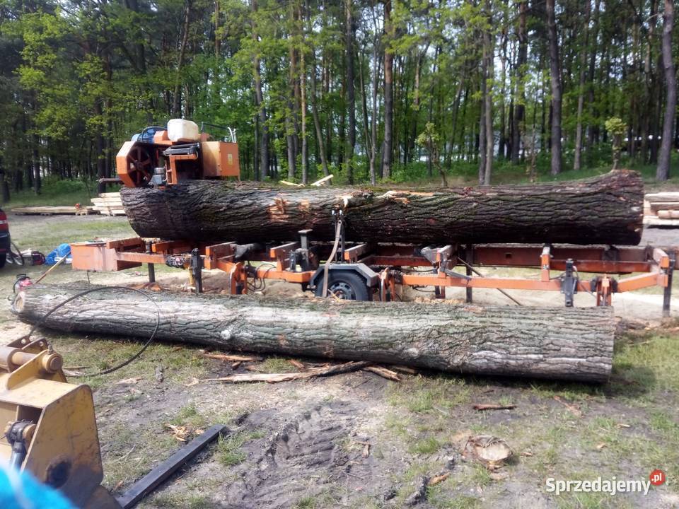 Trak mobilny objazdowy tartak trak Remont i budowa Działoszyn