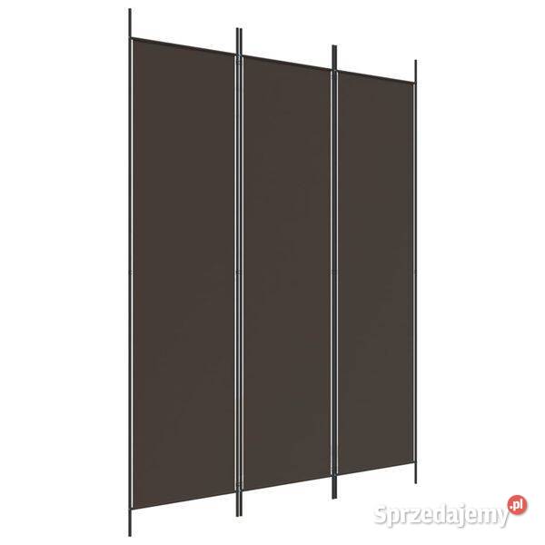 vidaXL Parawan 3panelowy brązowy 150x200 mazowieckie Warszawa