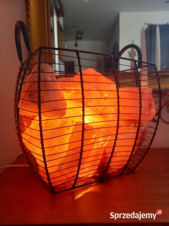 Lampa solna duzaprawdziwe kamienie solne Gdańsk
