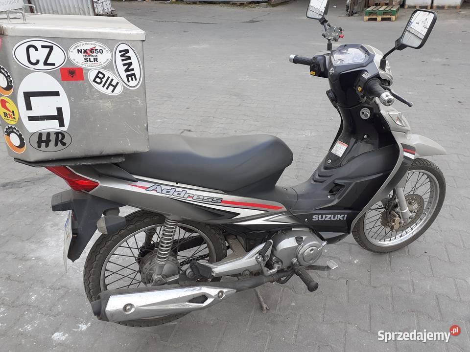 Suzuki Address FL 125 Rok produkcji 2009 Kamieniec Wrocławski