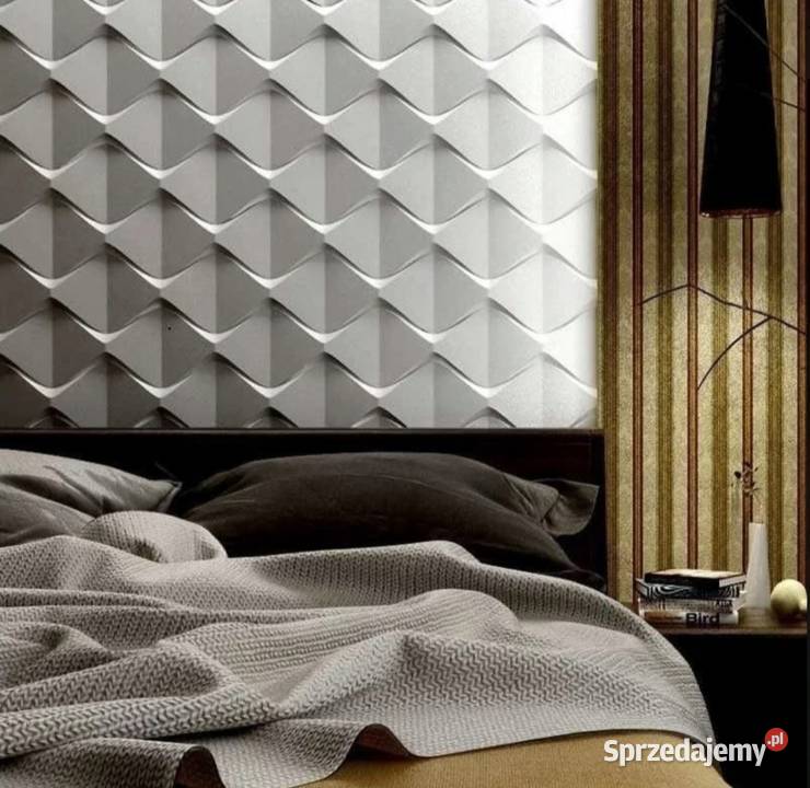 Panele 3D gipsowe Panel 3D kominek obudowa Zielona Góra sprzedam