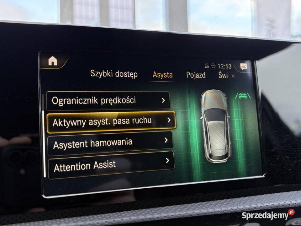 MercedesBenz Klasa A 2020r Salon Niski przebieg 52504km mazowieckie Warszawa