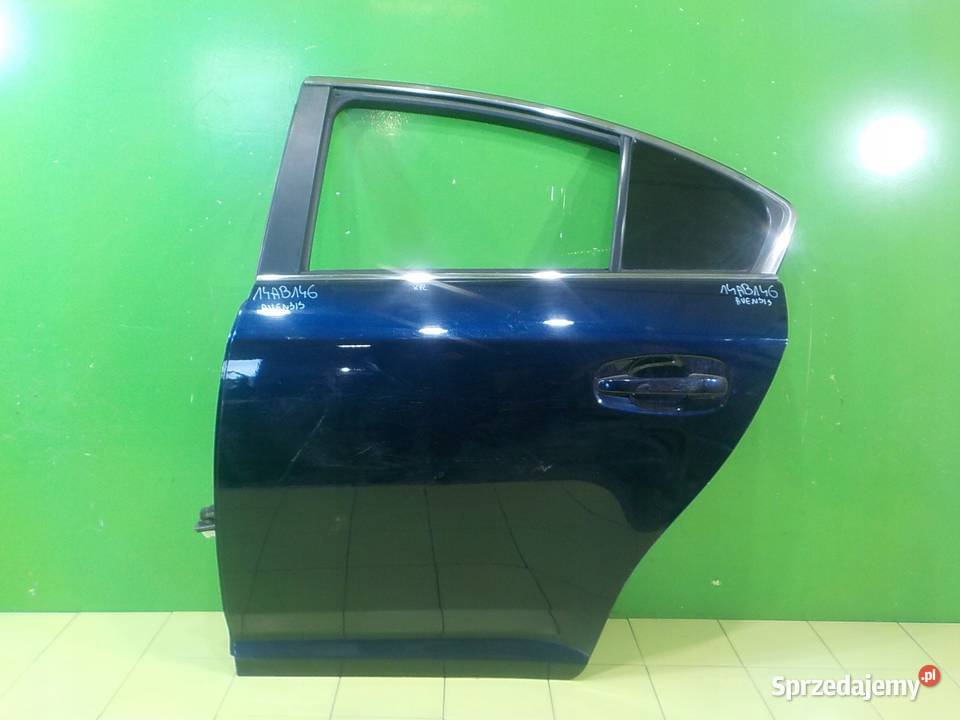 TOYOTA AVENSIS III T27 09r SEDAN 4D drzwi lewe Drzwi Części samochodowe