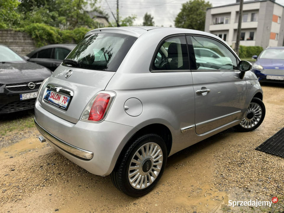 Fiat 500 13 MultiJet 1wł Climatronic Panorama kurtyny powietrzne Częstochowa
