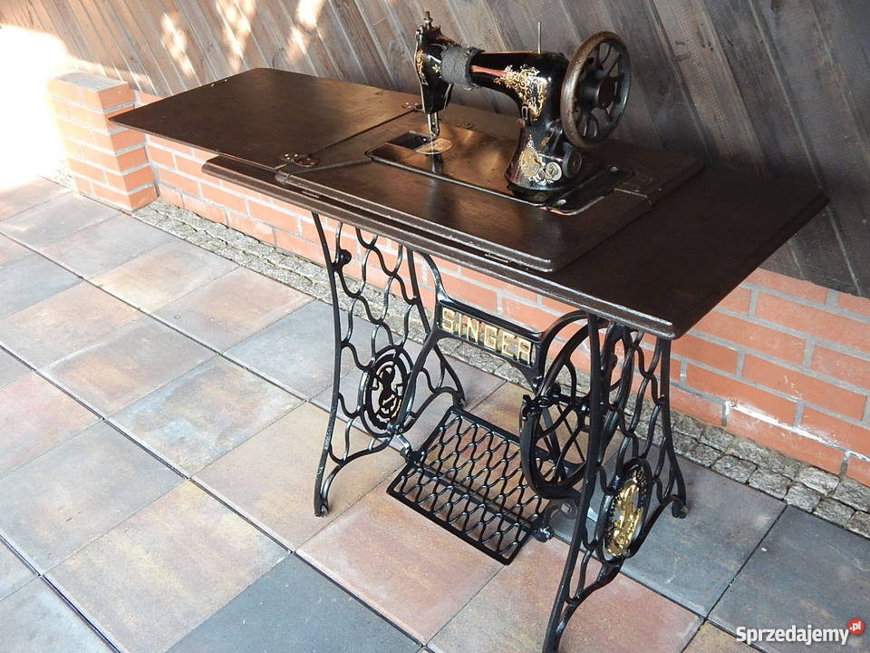 Maszyna do szycia Singer antyk staroć retro Bieruń