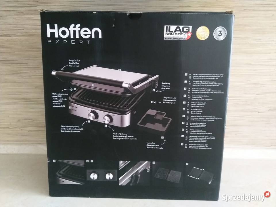 NAJTANIEJ Grill 2 w 1 Gofrownica 2000W z Reg Zabrze