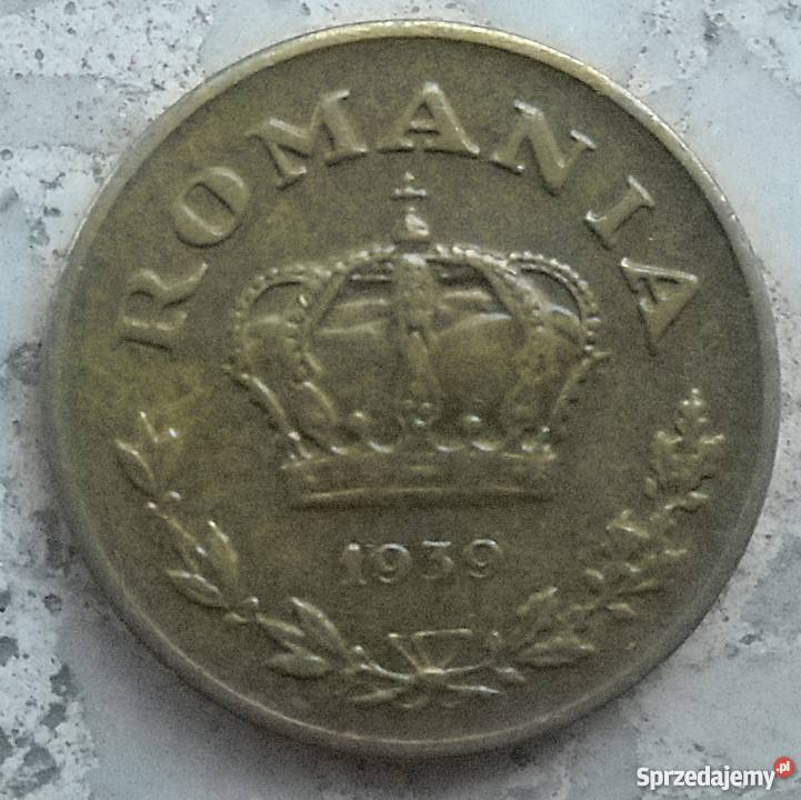 RUMUNIA1 LEU1939 r KUKURYDZA