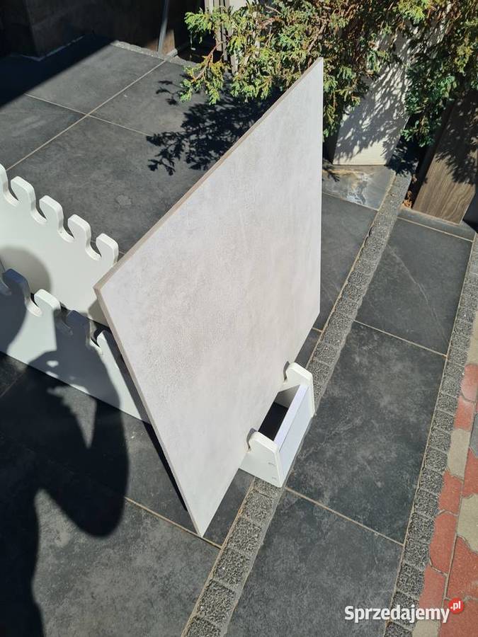 Płyta Tarasowa Gresowa STARK WHITE R11 60x60 8mm Płytki podłogowe Opoczno