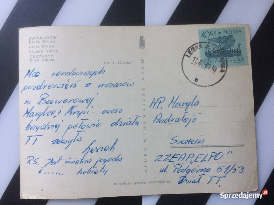 1106 Widokówka Świeradów Szczecin