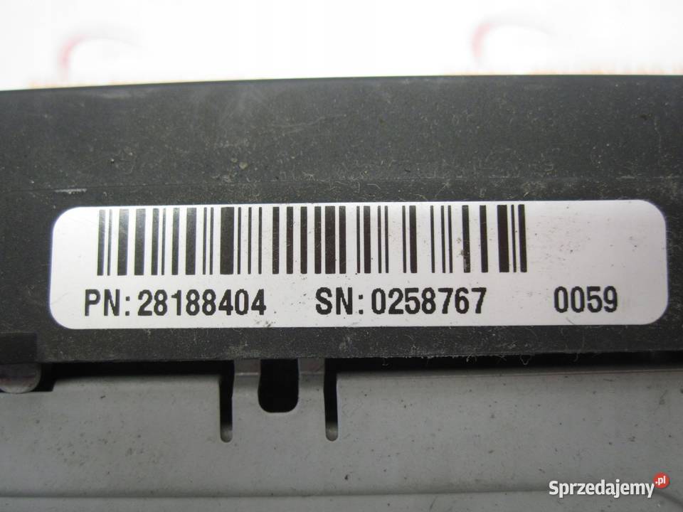 VOLKSWAGEN TIGUAN I 10r radio CD ekran 3C8035195 osobowe Części samochodowe świętokrzyskie Kielce