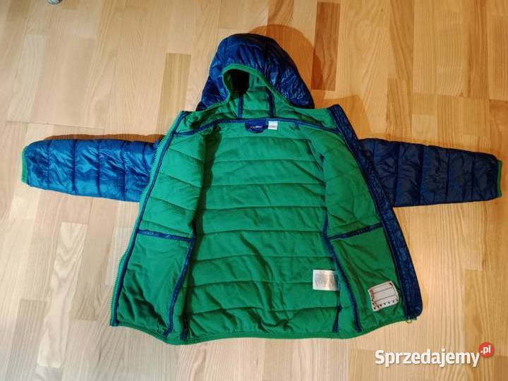 kurtka przejściowa granatowozielona rozmiar 110 Dla Dziecka mazowieckie Piaseczno