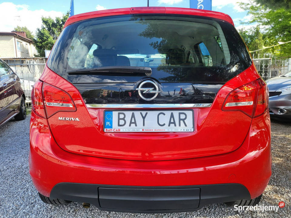 Opel Meriva 14 100 100 I Właściciel 100 Przebieg Meriva łódzkie Pabianice sprzedam