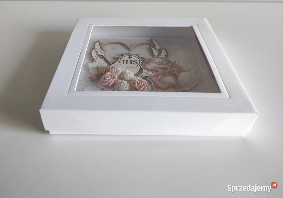 Kartka ręcznie robiona na Komunię Świętą łódzkie Łódź