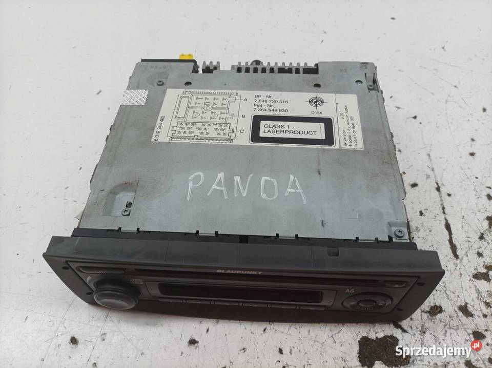 RADIO Fiat Panda II 20032012 Rok produkcji 2004