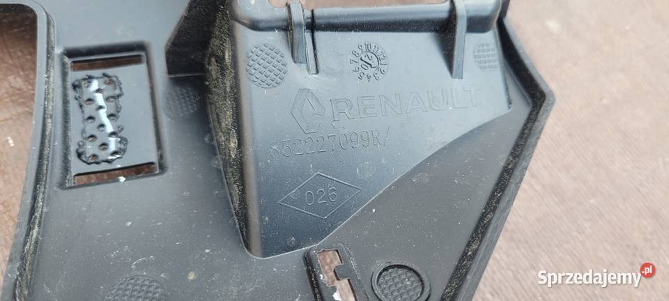 RENAULT KANGOO III IV 2021 PRAWY ŚLIZG ZDERZAKA osobowe śląskie Ruda Śląska