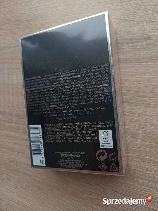 Perfumy damskie Yves Saint Laurent Black Opium Dla kobiet Białystok